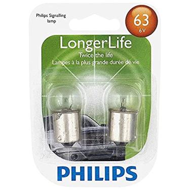 Imagem de Lâmpada miniatura Philips 63 LongerLife, pacote com 2