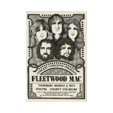 Imagem de Fleetwood Mac Anime Posters HD Qualidade Retro Arte De Parede Kawaii D