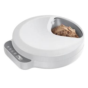 Imagem de Comedouro Automatico Pet Raçao Gato Cachorro Horario Programavel Dieta