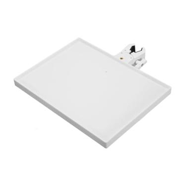 Imagem de menolana Suporte para microfone, bandeja para placa de som, suporte para microfone, braçadeira em rack, para gravação em palco, concerto, performance em, L