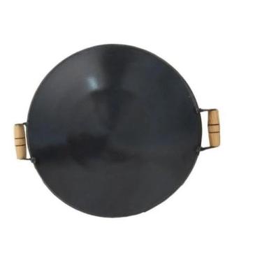 Imagem de Chapa Bifeteira De Ferro redonda 41 Cm - Disco de arado carnes