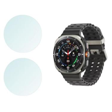 Imagem de Película de Vidro Compatível Com Galaxy Watch Ultra 47mm - 02 Unidades
