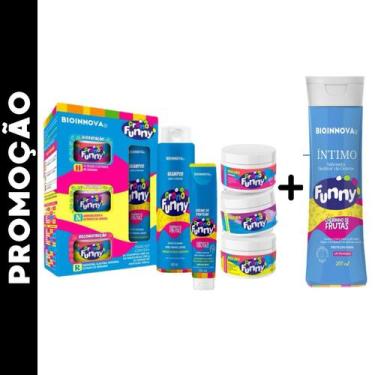 Imagem de Kit Cronograma Capilar CronoFunny c/5 itens + Sabonete íntimo Funny - 