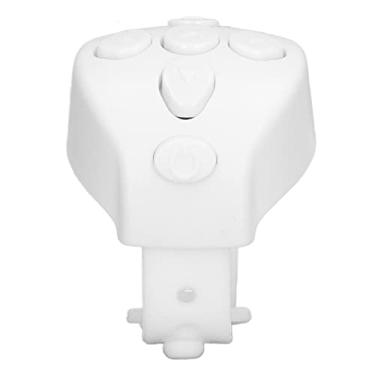 Imagem de Controle Remoto APP Page Turner, Mini Controle Remoto Bluetooth Scrolling Ring Clicker Camera Remote Shutter Selfie Button, for IOS, for Android, for Smartphone (Branco)