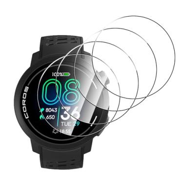 Imagem de Natbok Pacote com 4 películas de vidro temperado para Coros Pace Pro, dureza 9H, ultradurável, anti-impressões digitais, sem bolhas, transparente HD, cobertura total para Coros Pace Pro [fácil