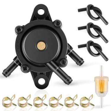 Imagem de JUSTTOP Bomba de combustível com filtro e mangueira de óleo, compatível com Kohler 17HP-25HP, Briggs and Stratton, John Deere, Honda, Kawasaki, Yamaha cortador de grama com motor pequeno, substitui