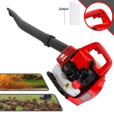 Imagem de Soprador Ar Kawashima KWB26 3 Em 1 Com Saco Coletor De 50 Litros Jardi