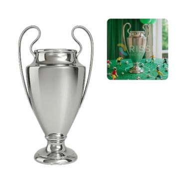 Imagem de Mini Troféu Taça Champions League – Réplica Decorativa em Plástico, Para Festa Futebol, Lembrancinha e Coleção