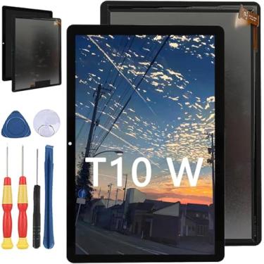 Imagem de Yuxyiony Nova tela de substituição para tela de reparo de tela LCD Doogee T10W e acessórios de ferramenta de substituição