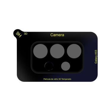 Imagem de Película Câmera compativel Galaxy A53 5G A536 6.5 + Capa Anti Impacto 