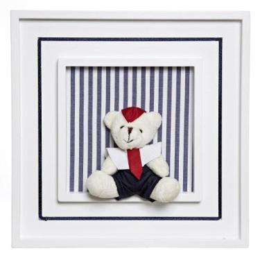Imagem de Quadro Príncipe Ursinho Marinheiro Quarto Bebê Infantil - Potinho de m