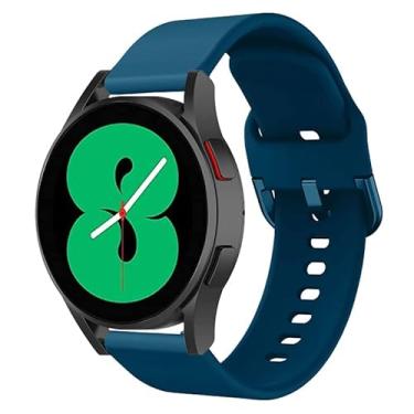 Imagem de Pulseira de Silicone Colorida para Galaxy watch 4 / Watch4 Classic/Watch 5 / Watch 6/Watch 3 41mm / Active R500 / Active 2 / Galaxy Watch 42mm / Gear Sport R600 40mm 44mm 42mm 45mm 46mm