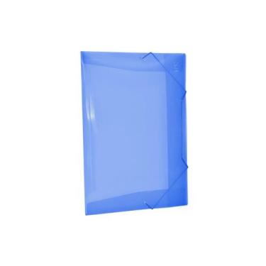 Imagem de Pasta Aba Elástica Ofício Sem Lombo DAC , AZUL