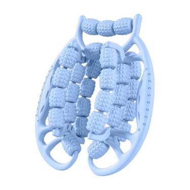 Imagem de ChuYiElegance Rolo de Massagem para Pernas, Massageador, Grampo para Pernas, 29 Rodas, Rolo para Esportes, Musculação, Equipamentos Internos, E Família