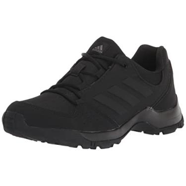 Imagem de adidas Tênis infantil unissex Terrex Hyperhiker Low para trilha e corrida, Núcleo preto/preto/cinza cinco, 11 Little Kid