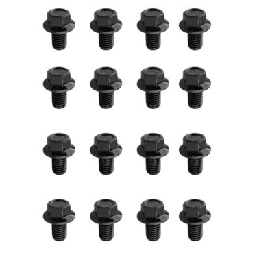 Imagem de Kit de substituição de parafusos conversor de torque 2307304 adequado para Chevrolet GM Torque Transformer 4L60E 4L65E 4L70E 4L80E 700R4 200-4R 3L80 4T60E 4T65E 4 velocidades, M10-1,5x16 parafusos, 12