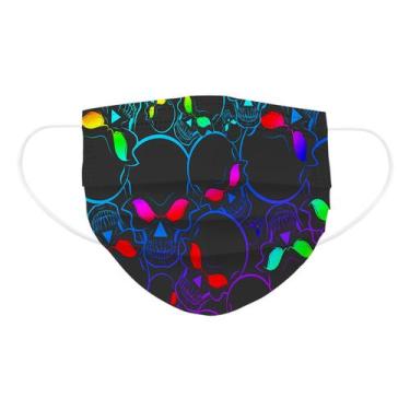 Imagem de Máscara descartável de camuflagem de moda adulta Máscara respirável de