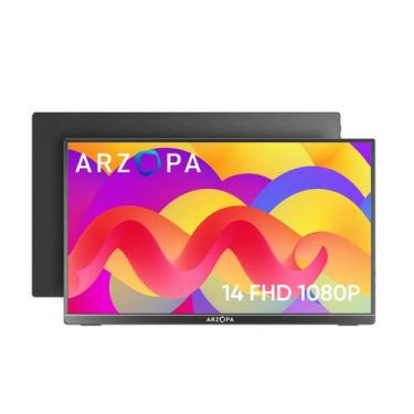 Imagem de Monitor portátil ARZOPA A1 GAMUT Slim 14,0" FHD 1080P