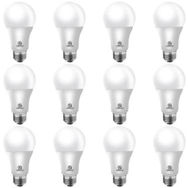 Imagem de Lâmpada LED Energética 10W 1200lm 2700K A19 75W Equiv. 12 unidades - E