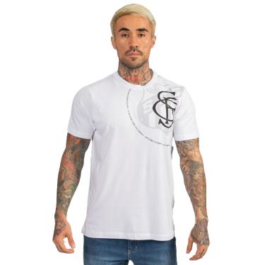 Imagem de Camiseta Santos Oficial Torcedor Algodão Masculina