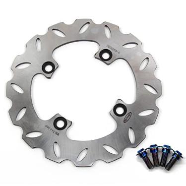 Imagem de Rotor de disco de freio traseiro Arashi com parafusos de montagem para Kawasaki Ninja ZX6R ABS 13-21, Ninja 650R EX650 2017-2021, Z650 17-21, Z750 04-06, ZX-10RR ABS 17-21, ZX10R SE 19-21