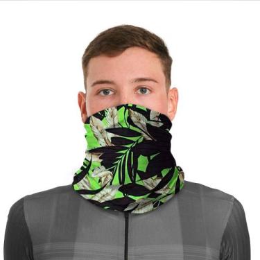 Imagem de Bandana Marcio May Funny Oliva Leaves - Márcio May Sports
