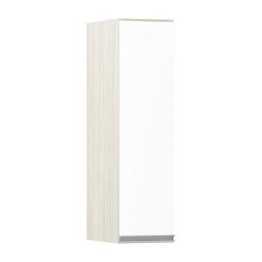 Imagem de Armário Luciane 20cm 1 Porta Lis Legno Crema C/Branco