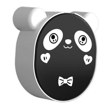 Imagem de Fafeicy Saboneteira Montada na Parede, Design de Desenho Animado Sem Cobertura de Drenagem de Perfuração Com Material Plástico, para Armazenamento de Sabão Doméstico de Banheiro (Preto)