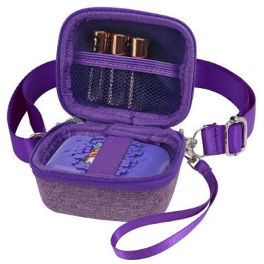 Imagem de Estojo de transporte para Bitzee Interactive Toy Digital Pet - roxo - 