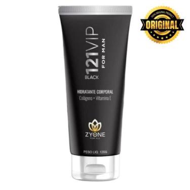 Imagem de 121 Vip Black Zyone Cosméticos Creme Hidratante Masculino 120g Fragrân