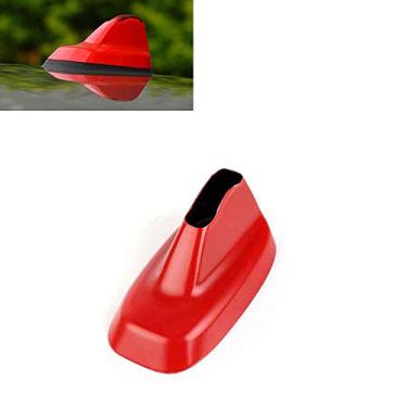 Imagem de SHIFENG Para BMW MINI Cooper S Clubman Countryman F54 F60 antena de sinal de rádio de carro decoração shell adesivo capa 3D (vermelho)