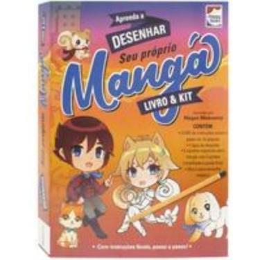 Imagem de Livro & Kit: Aprenda a Desenhar Manga - HAPPY BOOKS, Sortido