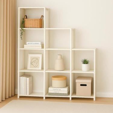 Imagem de Estante Pratica Desmontável e Modular Multiuso Organizadora Vários Amb