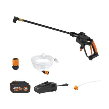 Imagem de WORX Aspirador De Pó Portátil Hydroshot 20V Power Share 320 Psi - Wg620 (Bateria E Carregador Incluídos)