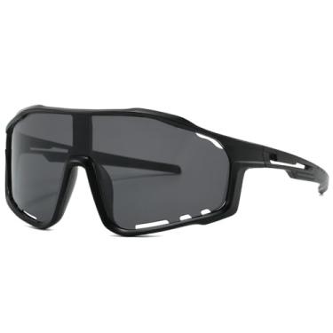 Imagem de Óculos de Sol Femininos para Ciclismo de Estrada, Modelo Monobloco, Populares para Esportes ao Ar L