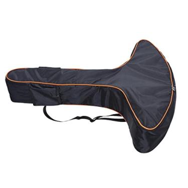 Imagem de Estojo de arco profissional em forma de T para tiro com arco | Bolsa de equipamento Oxford de peso | Alças ajustáveis | Mochila de caminhada e acampamento de caça - preta, 66 x 88 x 18 cm