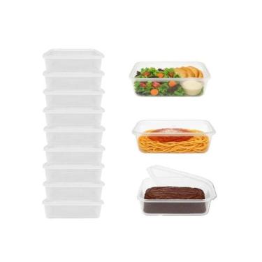 Imagem de Kit com 72 Potes para Doces, Bolos e Sobremesas 500ml Com Tampa Lacre 