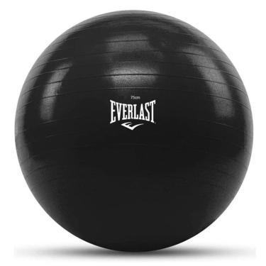Imagem de Bola De Pilates 75cm Anti Estouro Com Bomba Everlast-Unissex