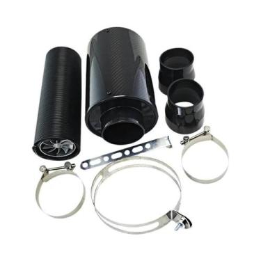 Imagem de Kit De Admissão De Ar Em Fibra De Carbono Universal Para Corrida Com O