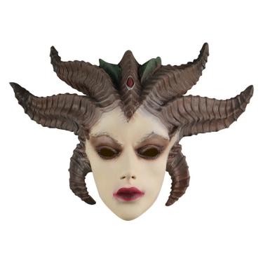 Imagem de Máscara de cosplay Máscara Diablos Mask Headgear Nephalem Lilith H