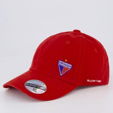 Imagem de Boné Fortaleza 6 Gomos Vermelho - Supercap, Único
