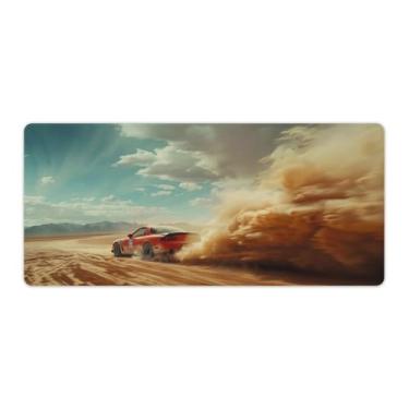 Imagem de HouLaiZhe Drift Car JDM Rx7 Dust Large Gaming Mouse Pads Tapete de Mesa Base de Borracha Antiderrapante Laptop Acessórios de Computador Suprimentos Bloco de Escrita para Escritório Casa 40 x 90 cm