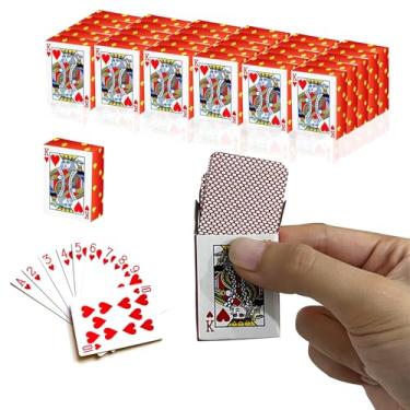 Imagem de SHOWHIHI Mini Playing Cards, 1.65" Mini Deck of Cards, Durable & Portable for Gifts, Parties, Travel Fun