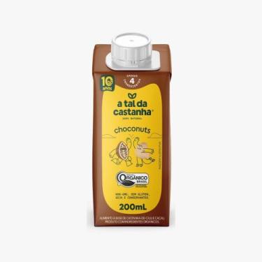 Imagem de Bebida Vegetal de Caju e Cacau A Tal Da Castanha 200ml
