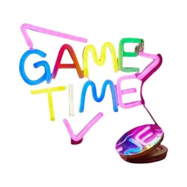 Imagem de Letreiro LED Neon Para Quarto Gamer Em Forma De Controle De Jogo, Deco
