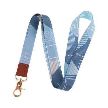 Imagem de Cordão Floral Para Chaveiro, Alça De Pescoço Para Celular, USB, Crachá