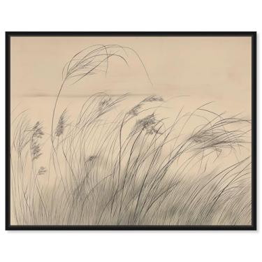 Imagem de Art Remedy Tela vintage Sketches, 61 cm x 50 cm, moldura preta, grafite Grove