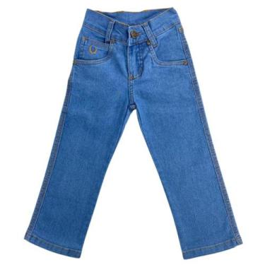 Imagem de Calça Country Infantil Tradicional Terra de Rodeio Delavê Cowboyzinho 