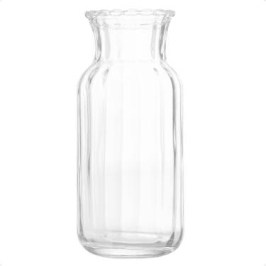 Imagem de Mini Vaso de Vidro Minimal Alto Decorativo Flores 13,5cm