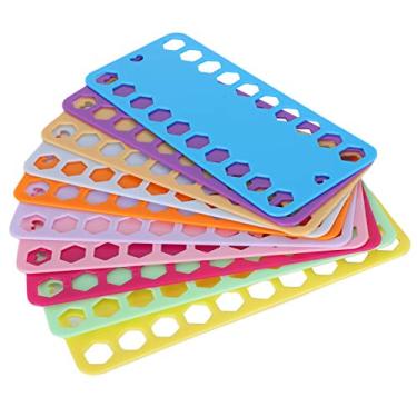 Imagem de Phefop 20 Cartões do Organizador do Fio Bordado Dos Pces, Ferramenta de Armazenamento Dos Suportes da Linha Ponto Cruz da Bobina Fio Plástico para o Armazenamento Linha